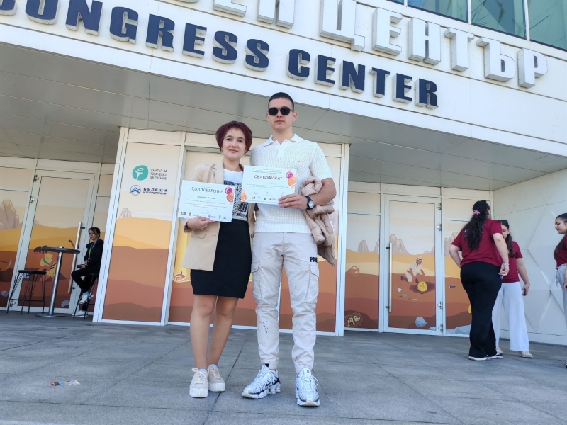 Проект на ПДТГ „Димитър Хадживасилев“ представен на Национална научна конференция в Бургас 