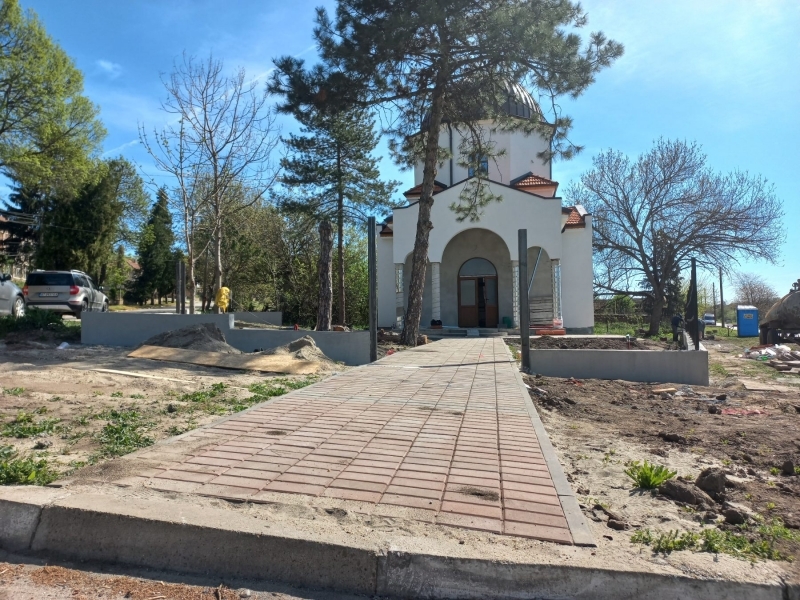 Кметство Хаджидимитрово стартира дарителска кампания за набиране на средства за довършителните дейности по строежа на храм „Св. Архангели“    