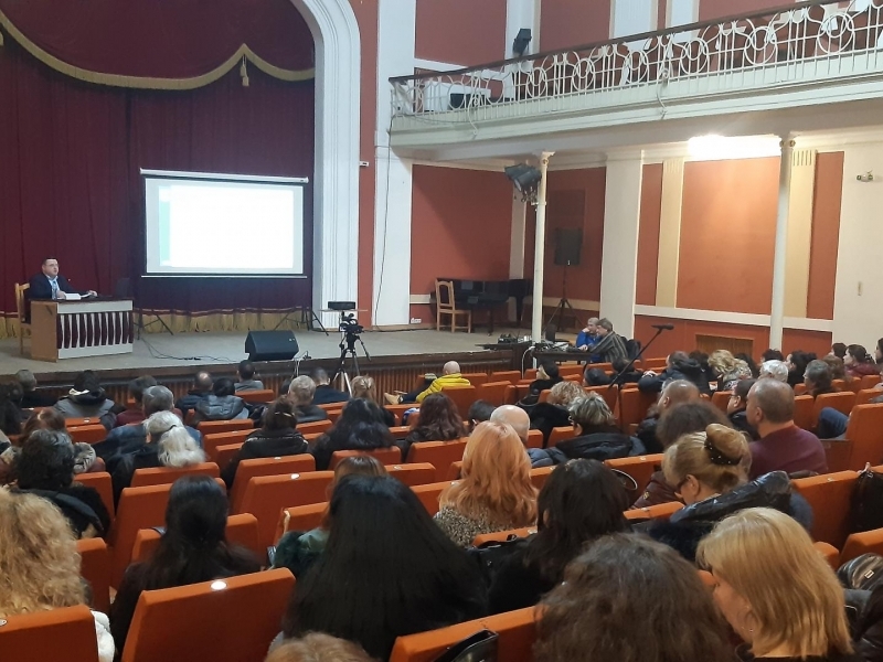 Кметът на Свищов д-р Генчо Генчев направи отчет за извършената дейност на Община Свищов през 2021 и 2022 година  