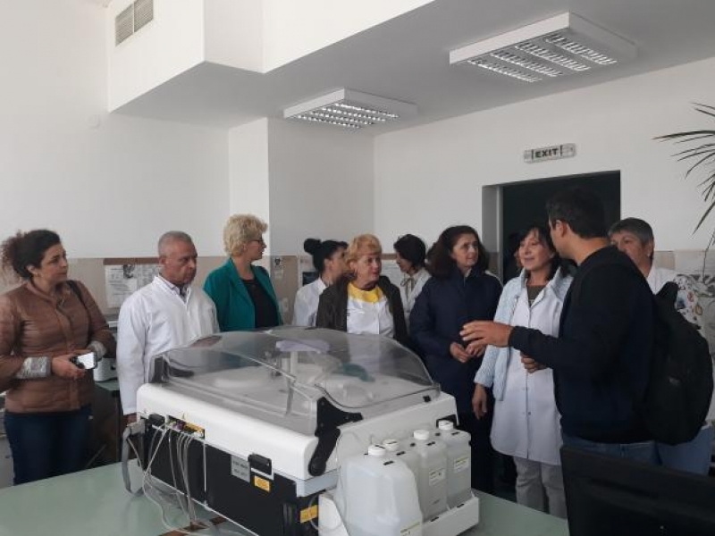 Представители на румънската болница в Зимнич обмениха опит с колегите си от МБАЛ „Д-р Димитър Павлович“ в Свищов 