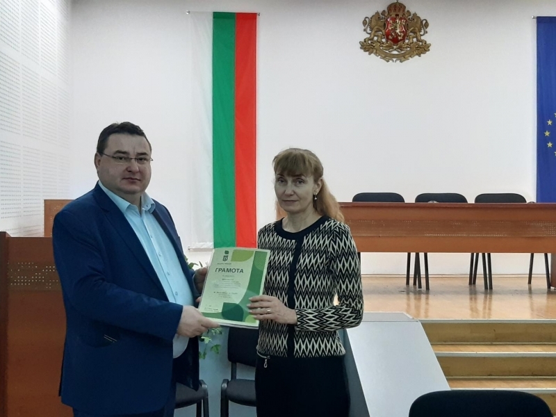 Община Свищов отличи победителите в първия общински екоконкурс 