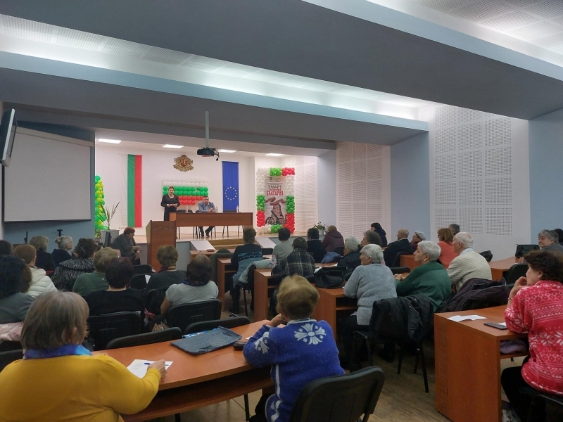 Общинската организация на пенсионерите гр. Свищов избра свое ръководство на отчетно-изборна конференция 