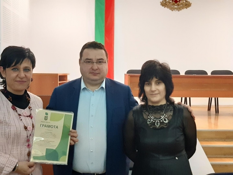 Община Свищов отличи победителите в първия общински екоконкурс 