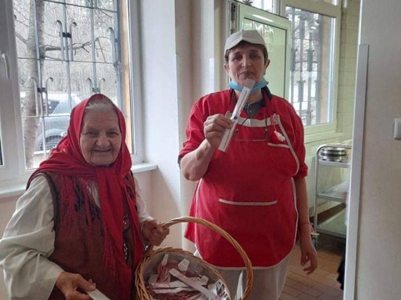 В Дома за стари хора "Мария Луиза" - гр. Свищов също отбелязаха традиционния български празник Баба Марта