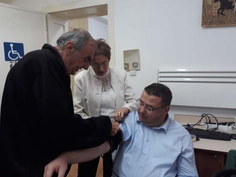 Хората със зрителни нарушения в Свищов отбелязаха Международния ден на белия бастун 