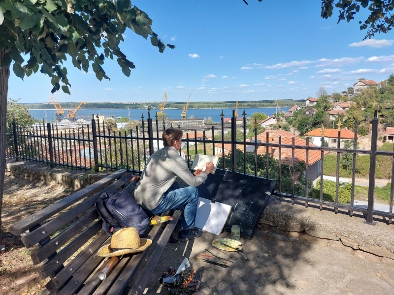 Ученици от НУИИ "Илия Петров" – град София избраха да направят учебната си практиката в Свищов 