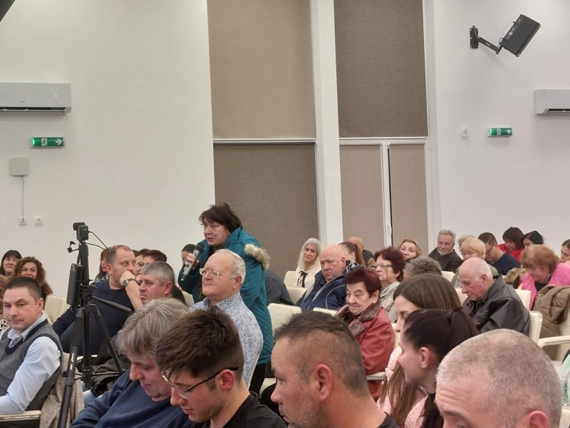 Кметът Генчо Генчев направи своя ежегоден публичен отчет пред жителите на община Свищов 